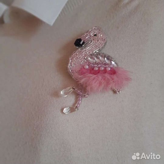 Броши из бисера