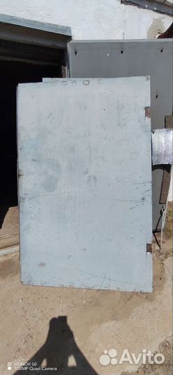 Ворота гаражные металлические бу