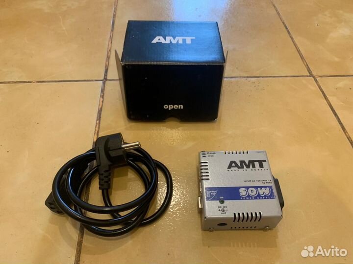 Блок питания для педалборда AMT SOW PS 18V
