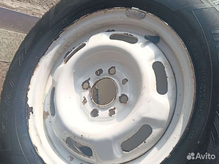 2 колеса в сборе 13р