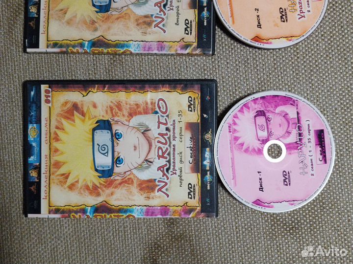 Dvd диски аниме