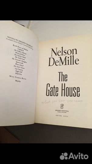 Нелсон Демилл книга