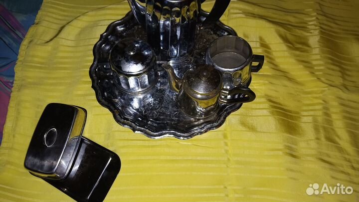 Поднос и набор мнц кольчугино СССР. Обмен