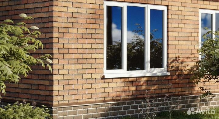 Фасадная плитка деке brick