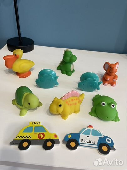 Игрушки для ванной