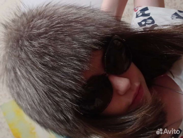 Шапка из чернобурки