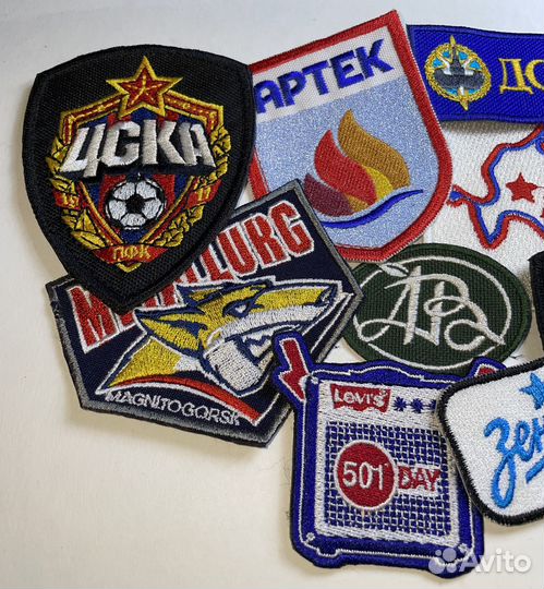 Вышивка на одежде, шевроны, нашивки, логотипы