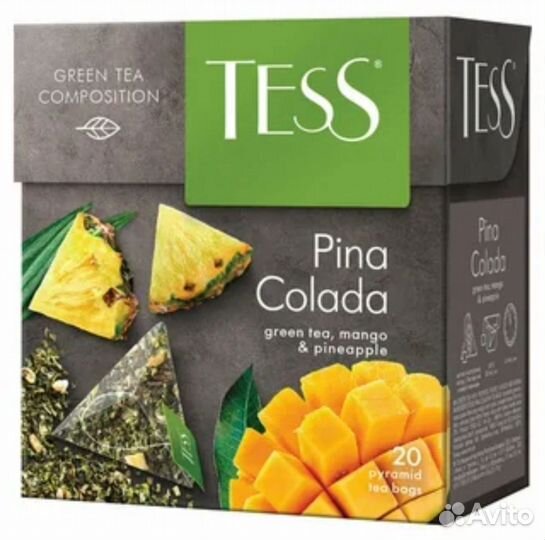 Чай Тесс пирамидка