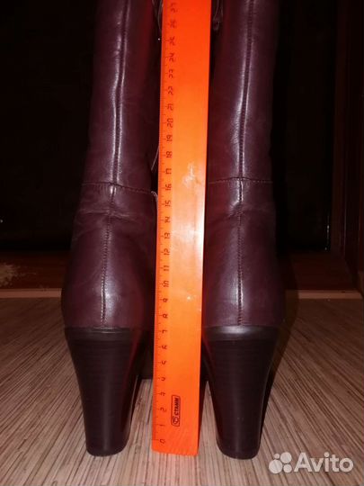 Сапоги зимние. Нат кожа, нат мех