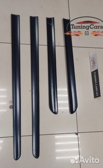 Молдинги дверей на Шевроле Ланос - тюнинг Дельта