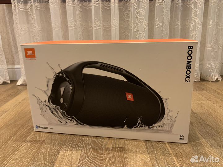 Портативная акустика JBL Boombox 2, 80 Вт, black