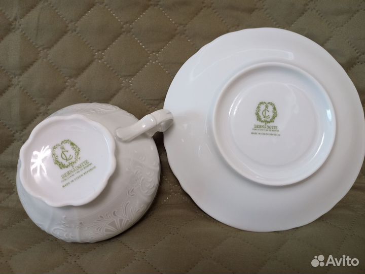 Чайные и кофейные пары Бернадотт,Чехия,Чехословаки