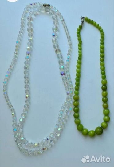 Бусы из натуральных камней