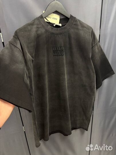 Футболка miu miu стильная (новая коллекция)