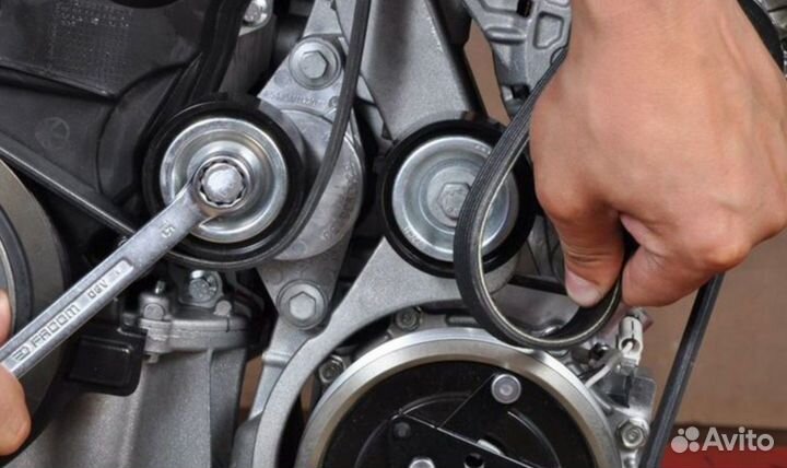 Замена приводного ремня Mini Hatch I 2000-06
