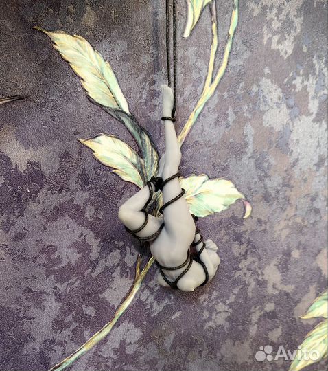 Фигурка брелок подвеска шибари девушка в авто