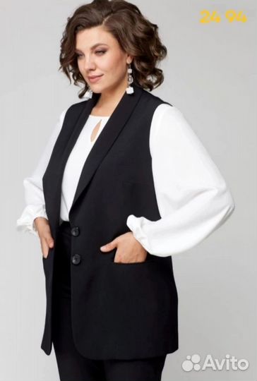 Костюм тройка 54р до 64р