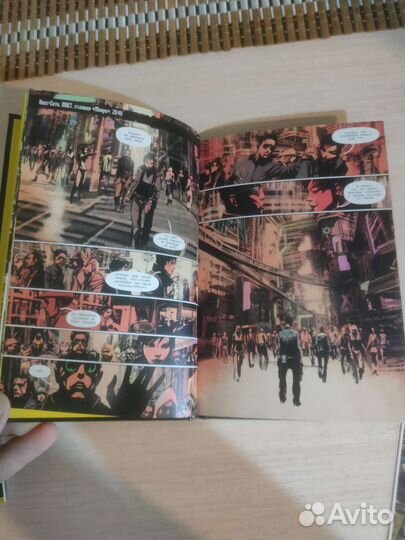 Cyberpunk 2077 Steelbook + Comicbook для PS4