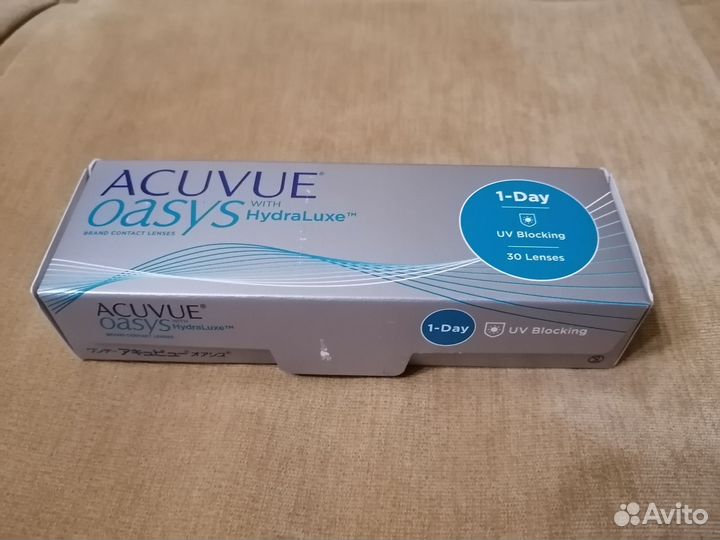 Линзы контактные acuvue oasys