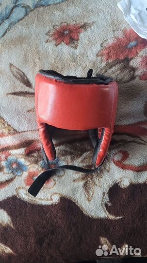 Боксерские перчатки и шлем детские