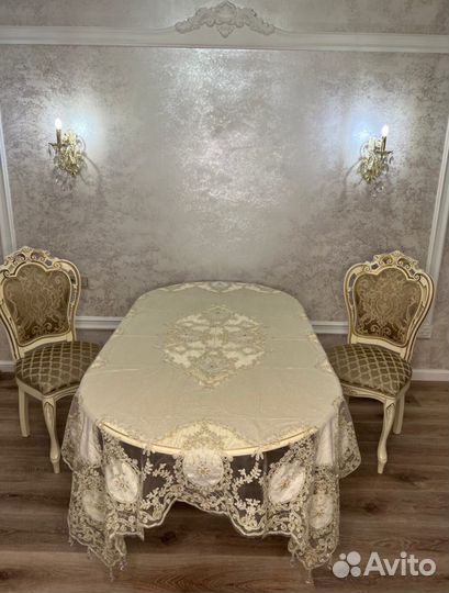 Скатерть со стеклярусом