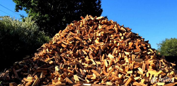 Дрова наколотые
