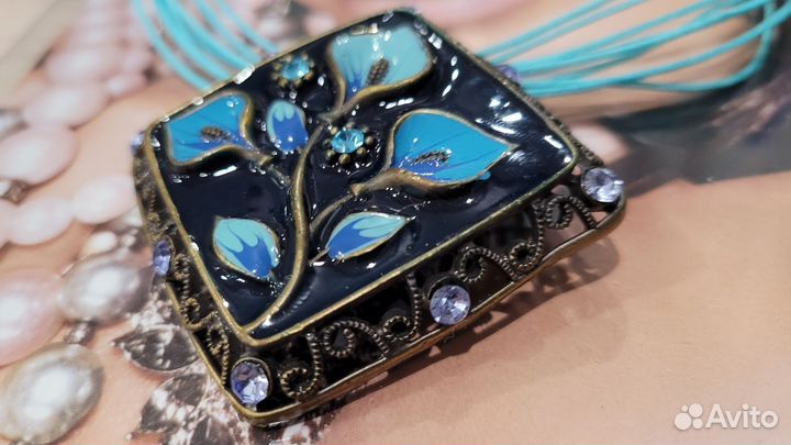 Колье чокер бижутерия(винтаж)