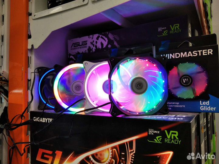 Куллеры Led 120 Разные