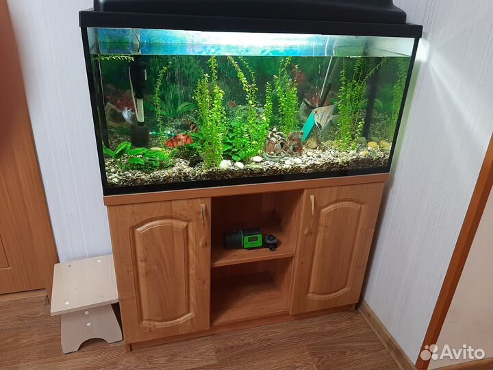 Аквариум с тумбой 150 литров