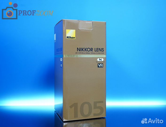 Объектив Nikon 105mm f/2.8G IF-ED AF-S VR Micro-Ni