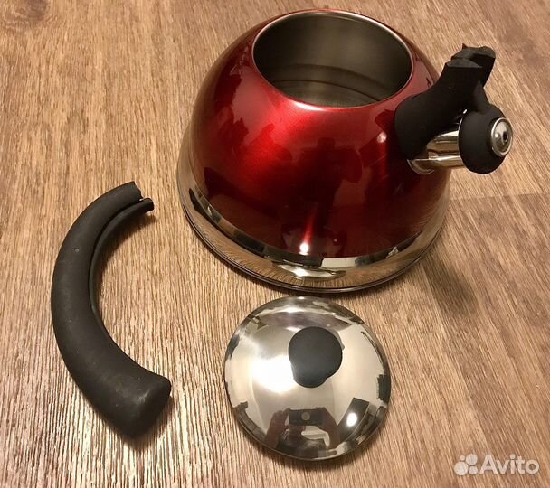 Чайник из нержавейки Tima (нужен ремонт ручки)