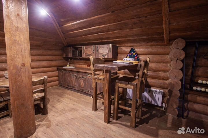 Русская баня на дровах