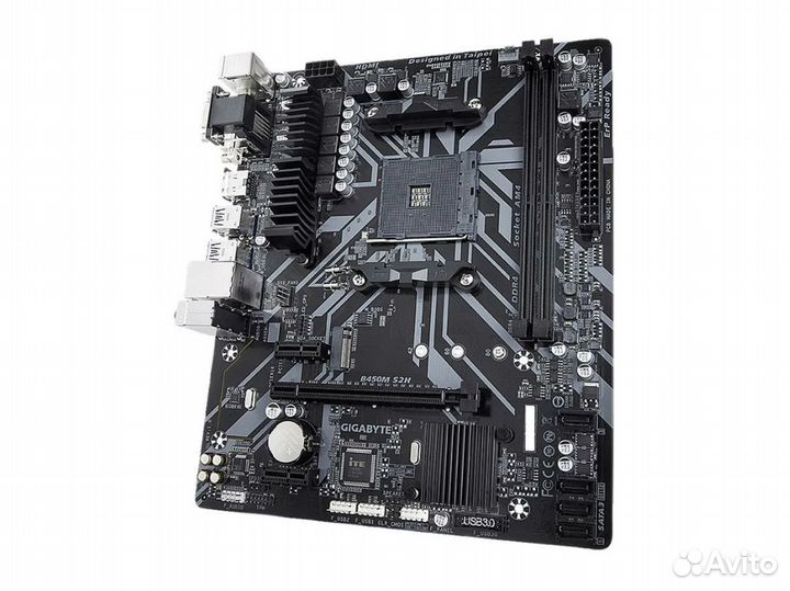 Материнская плата Gigabyte B450M H