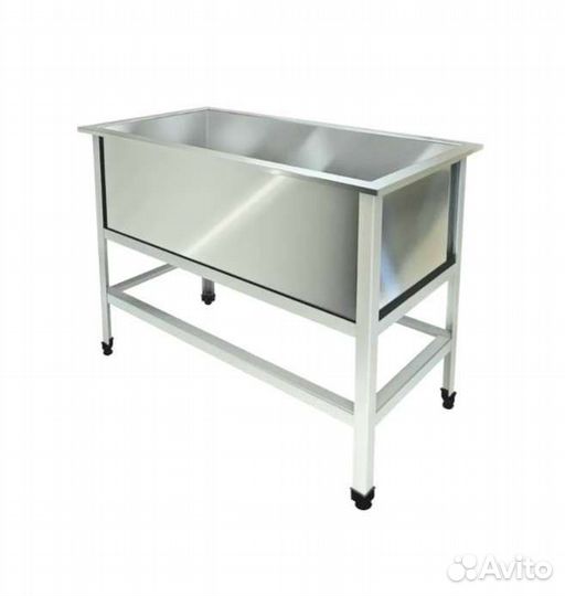 Ванна 120х60 нержавеющая сталь