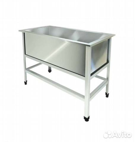 Ванна 120х60 нержавеющая сталь