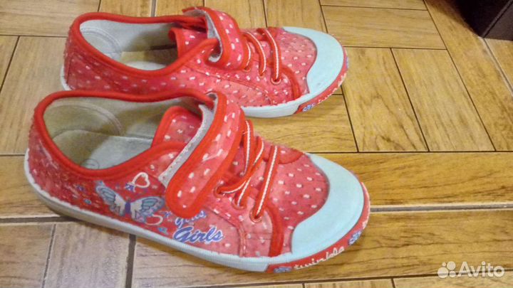 Кеды для девочки 31р