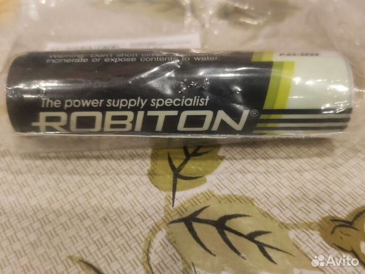 Аккумулятор 18650 Robiton