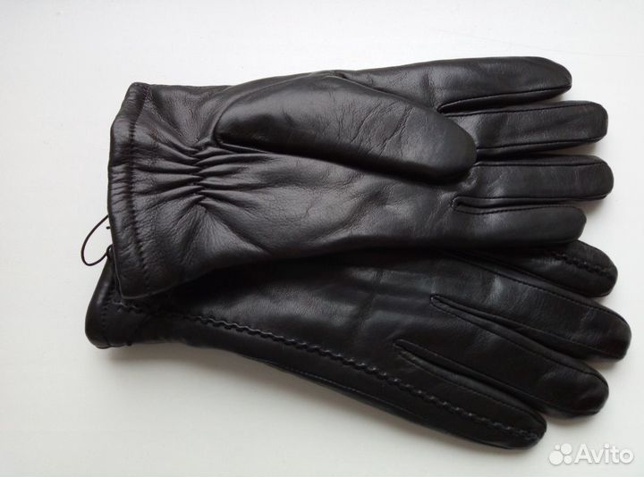 Перчатки мужские кожа
