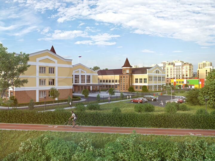 2-к. квартира, 64,2 м², 14/16 эт.