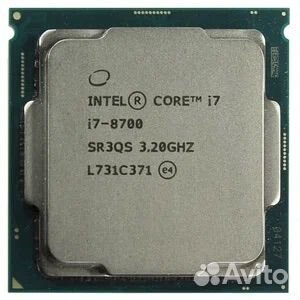 Процессор i7 8700