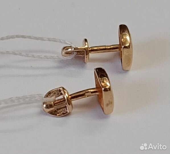 Золотые серьги (10040)