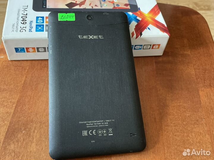 Планшет Texet