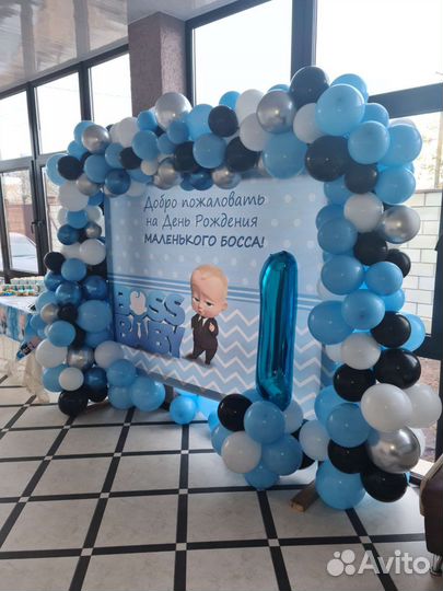 Баннер на день рождения