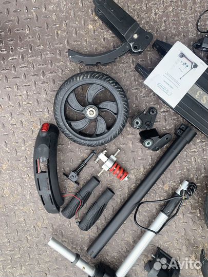 Запчасти на kugoo s3