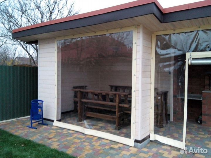 Мягкие пвх окна на беседку, террасу, веранду