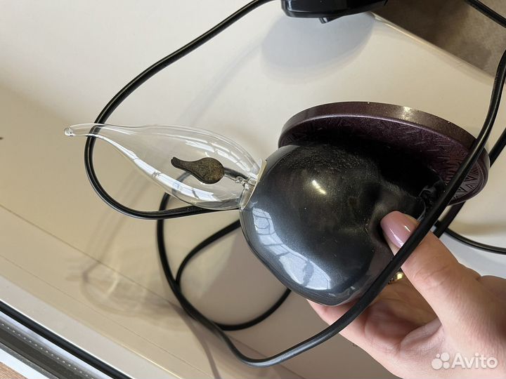 Череп-бра настенный