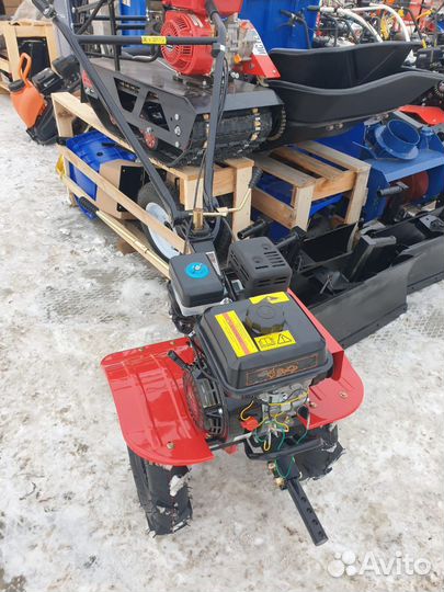 Мотоблок ременной Рысь с пониж.передачей