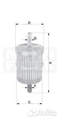Фильтр топливный