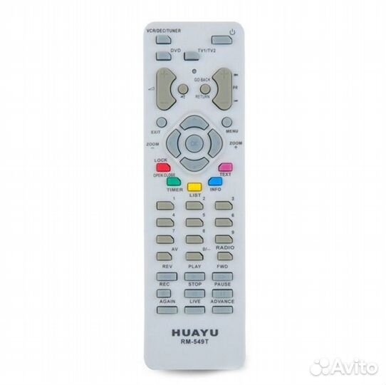Пульт для Tomson RM-549T TV/DVD/VCR/tuner/DEC Uni