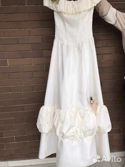 Платье на выпуской бал, свадебное